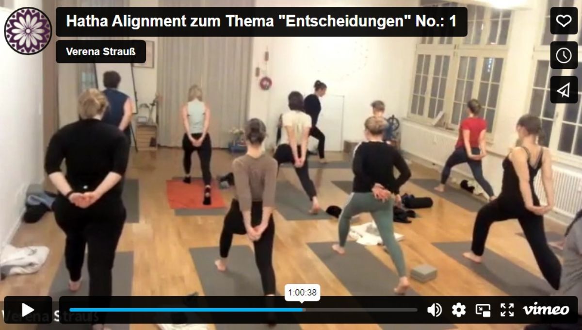 Hatha Alignment zum Thema 