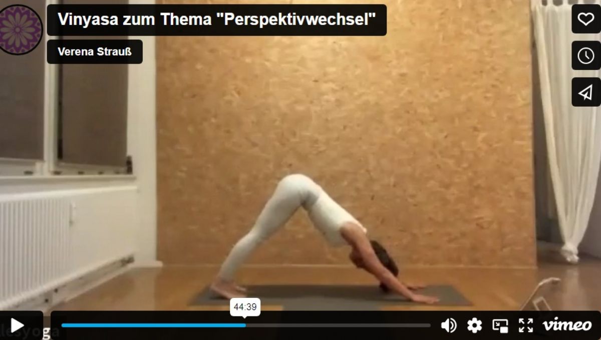 Vinyasa zum Thema Perspektivwechsel