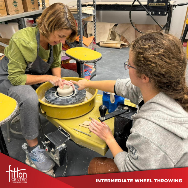 Intermediate Wheel Throwing - Winter 2026