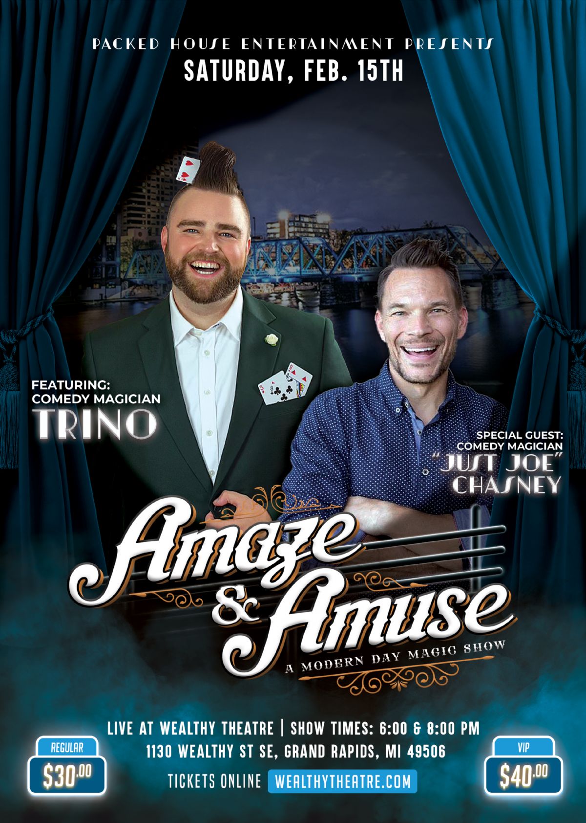 Amaze & Amuse: A Modern Day Magic Show wsg `Just Joe` Chasney