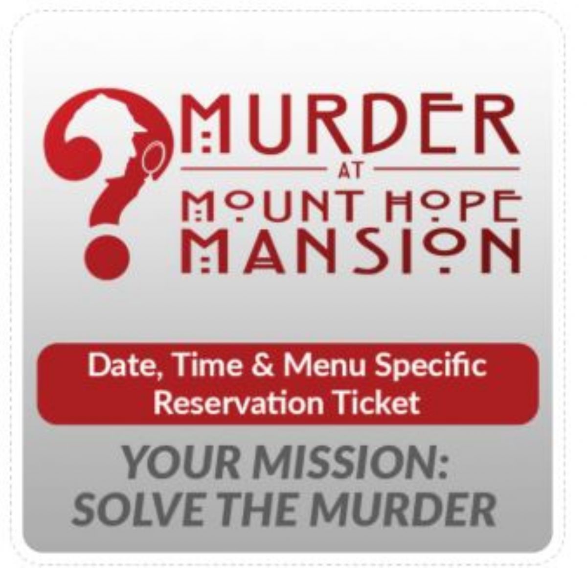 Murder Mystery Dinner Theater 2025