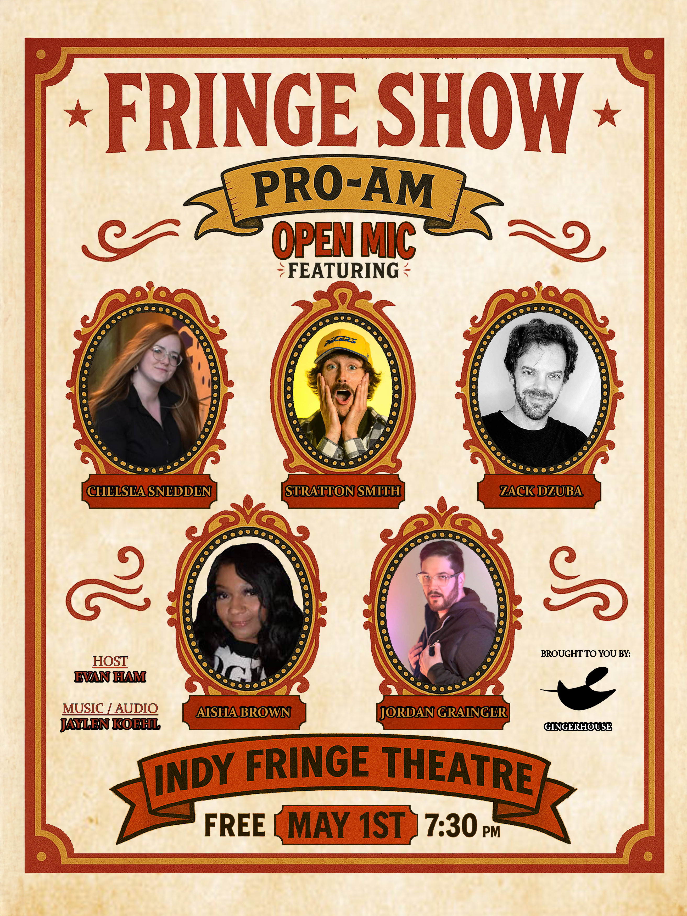 The `Fringe` Show Open-Mic Pro-Am at IF Theatre