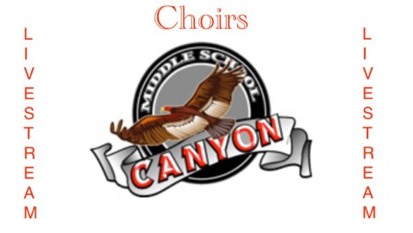 ***VIDEO LIVESTREAM*** Canyon Choir: Off the Charts - Canyon Pops