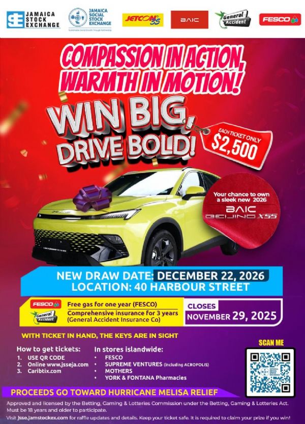 The JSSE CAR RAFFLE 2025