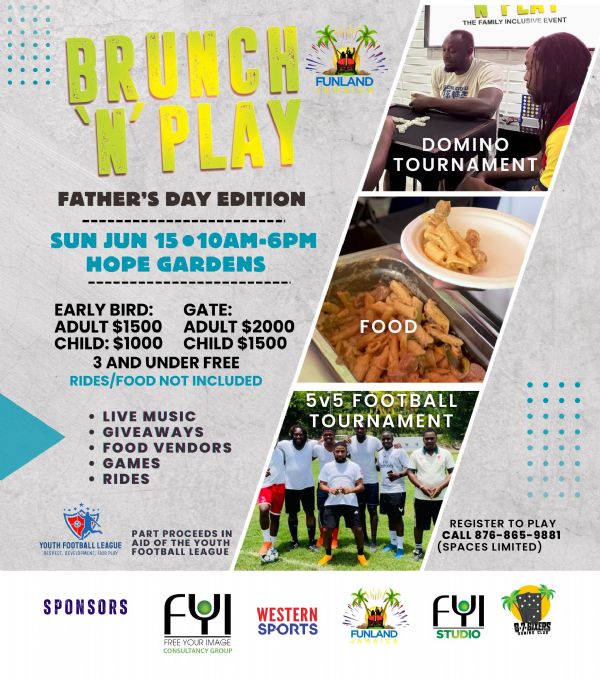 Brunch `N` Play - Father`s Day Edition
