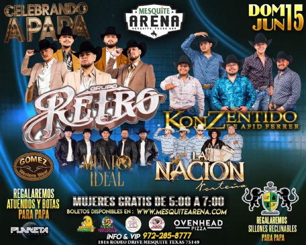 Grupo Retro, Konzentido de Afid Ferrer, Mundo Ideal y La Nacion Nortena