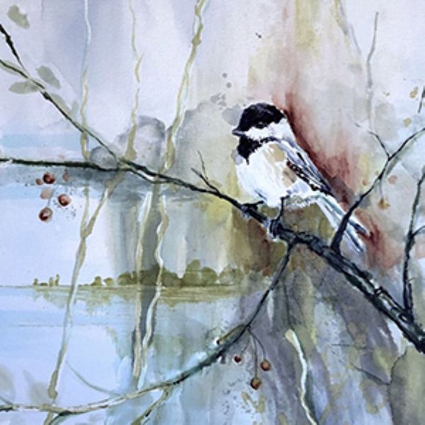 Alcohol Ink: Holiday Birds,TIBUS, 12/08/25