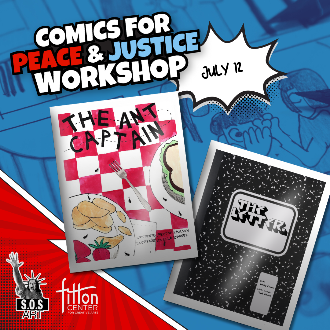 Comics for Peace & Justice Workshop - July 12