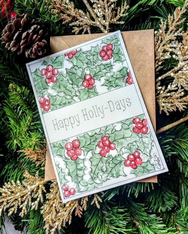 Watercolor Holiday Cards