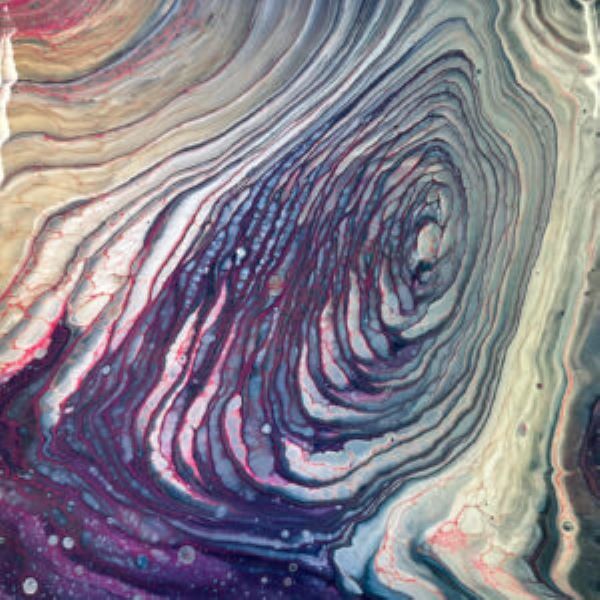 Fluid Art: Ring Technique, DECARO, 1/27/27
