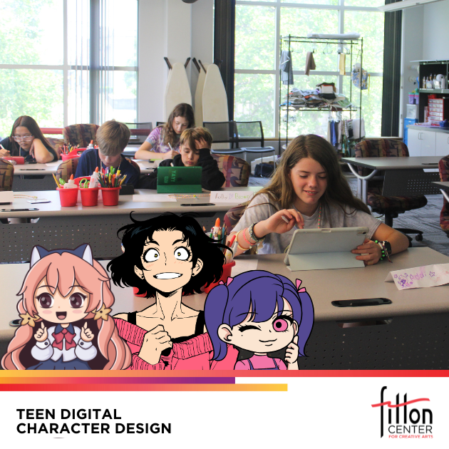 Teen Digital Character Design - Winter 2026