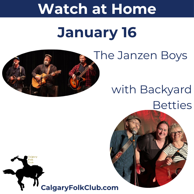 (Online) The Janzen Boys with Backyard Betties