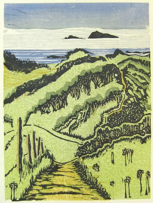 Introduction to Reduction Linocut