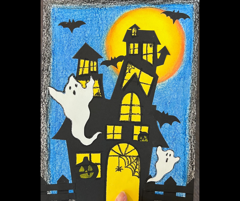 Kids Studio: Mixed Media Haunted House