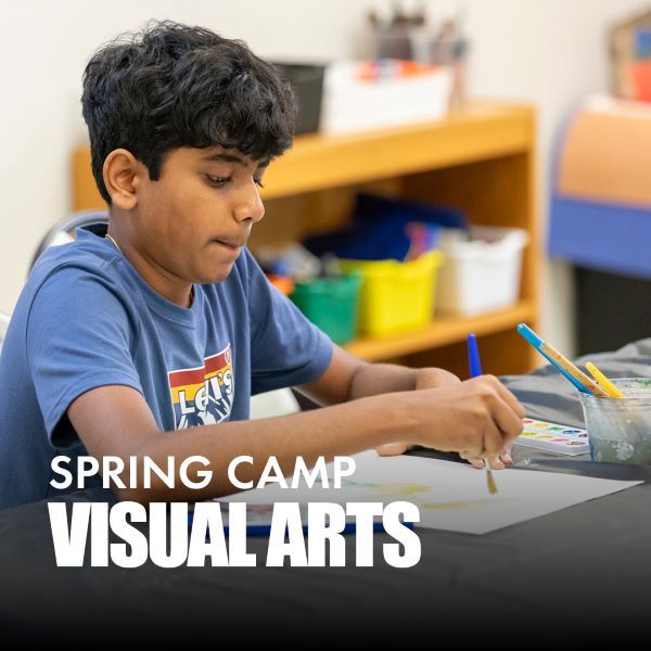 Spring Camp Visual Arts Ages 7+, 03/09/26 - 3/13/26