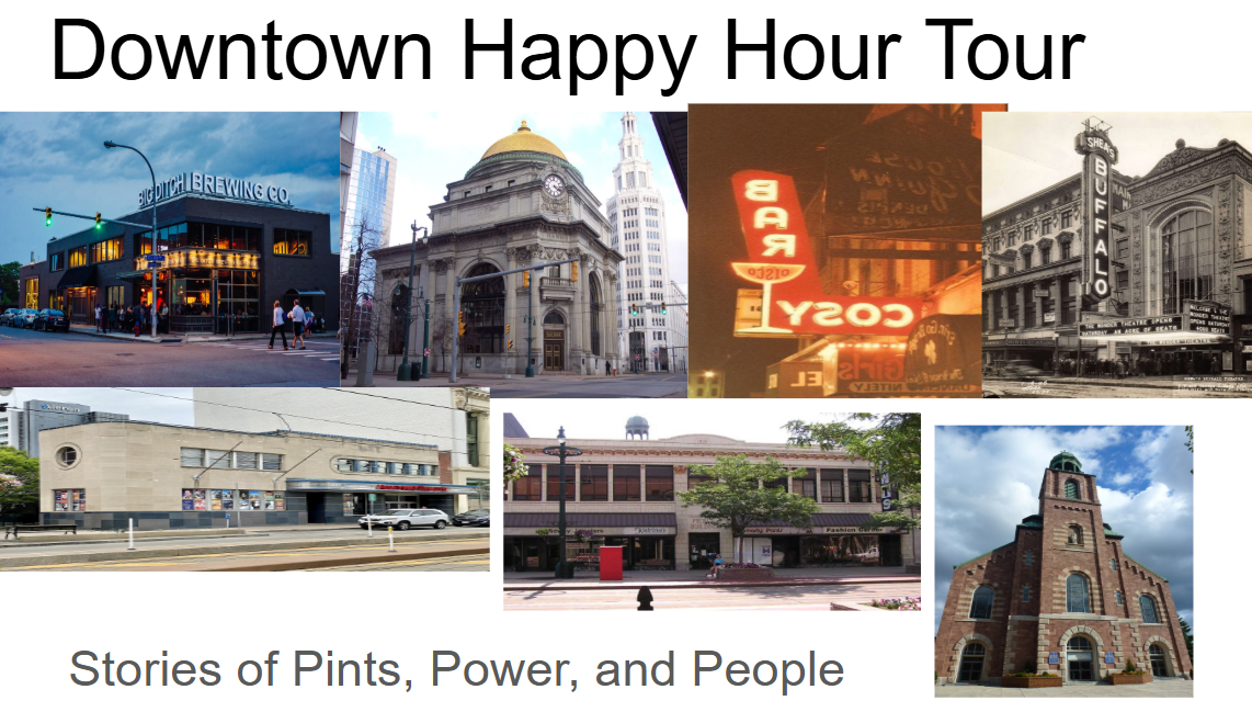 Happy Hour Downtown Tour: Stories of Pints, Power, & People