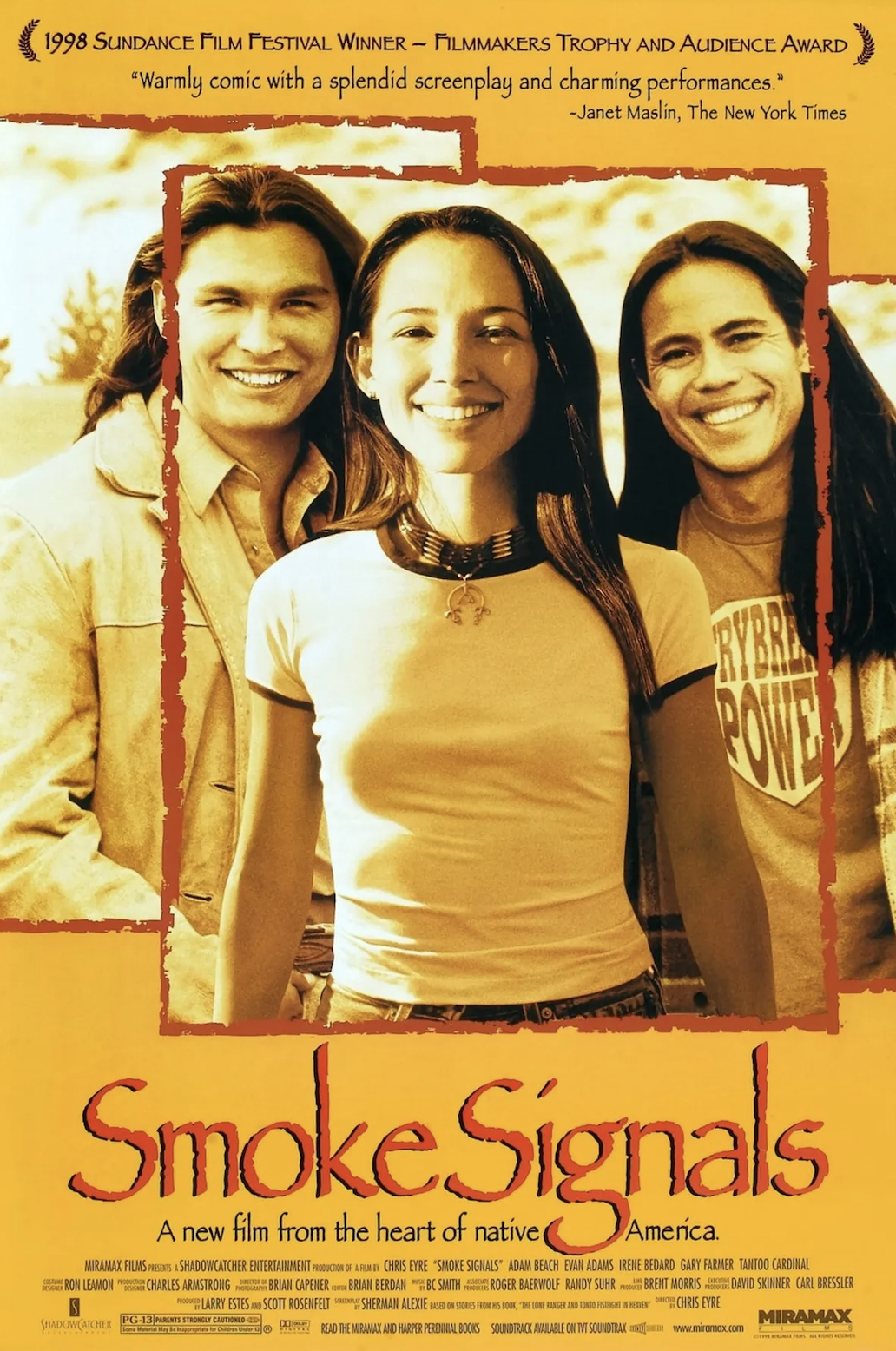 GRFS and Anishinaabe Circle Present: Smoke Signals (Night of Native Cinema)