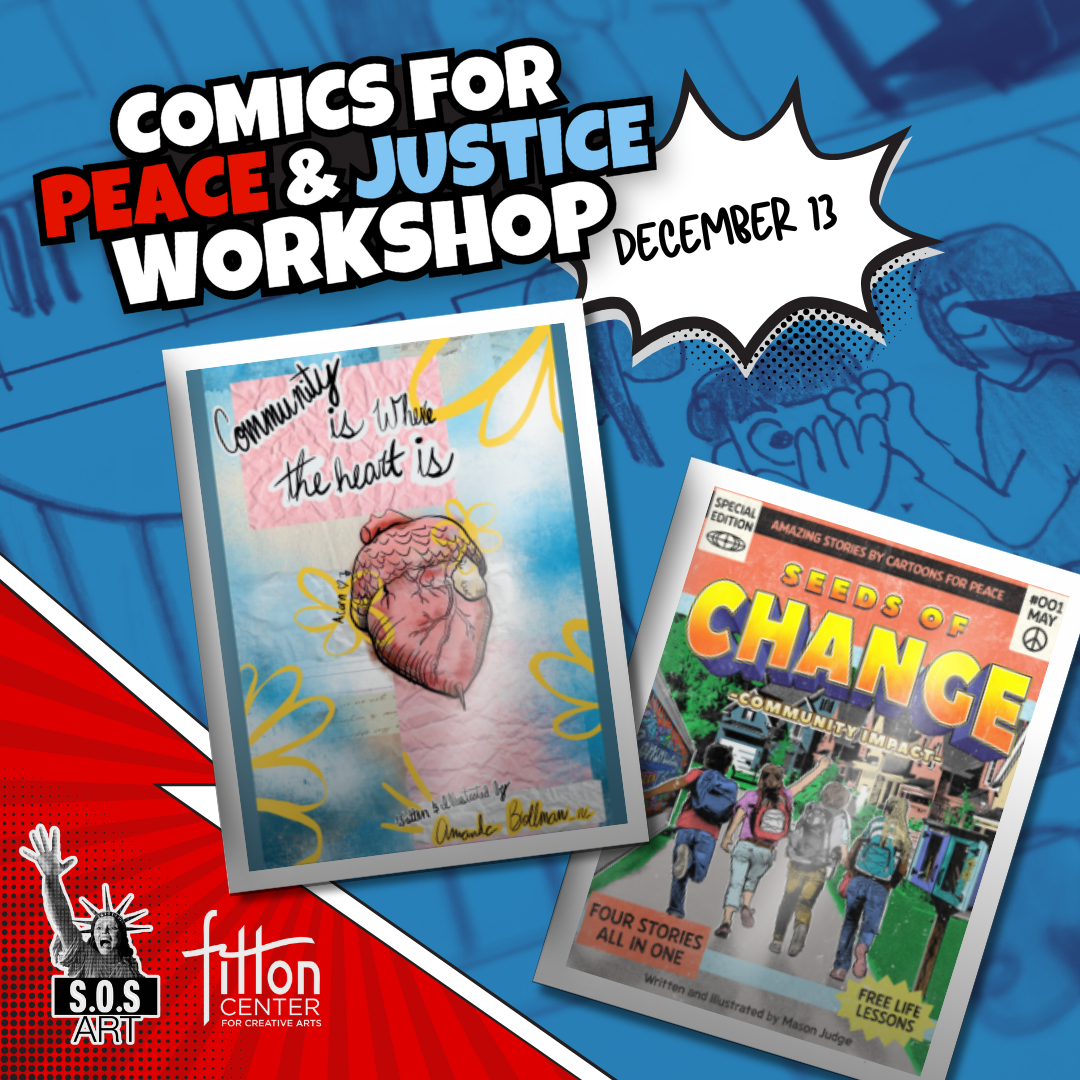 Comics for Peace & Justice Workshop - December 13