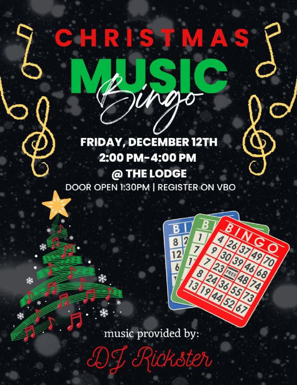 Christmas Music Bingo