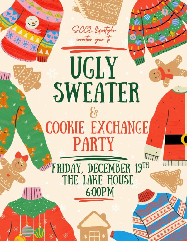 Ugly Holiday Sweater & Cookie Exchange Party!
