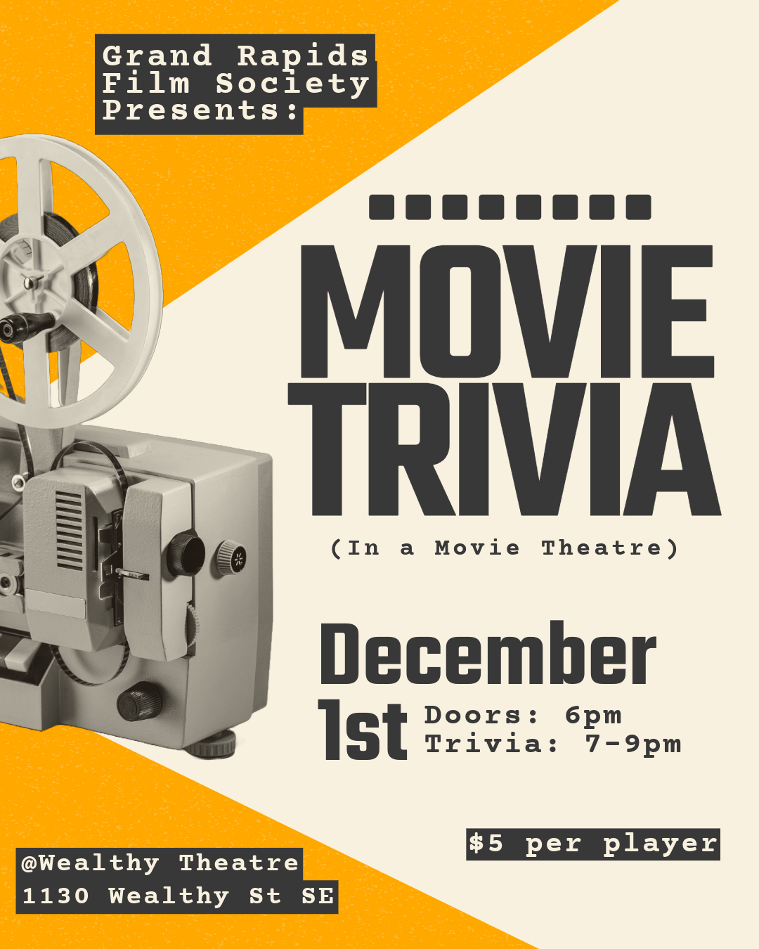 GRFS Presents: Movie Trivia