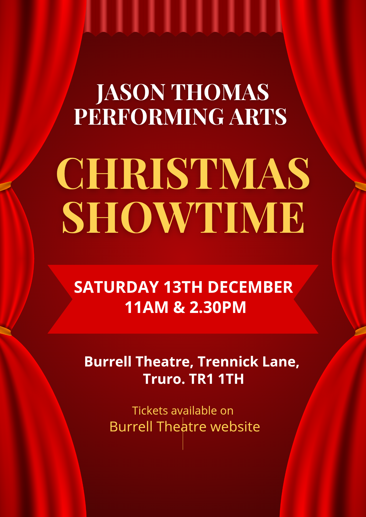 Jason Thomas Performing Arts – Christmas Showtime