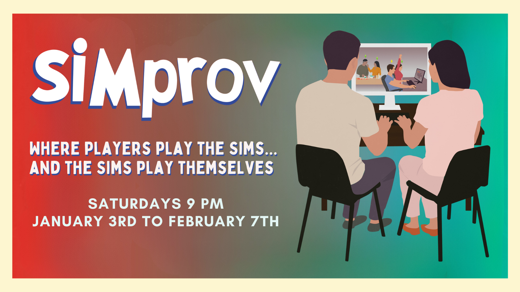SIMprov - Where players play the SIMS... and the SIMS play themselves