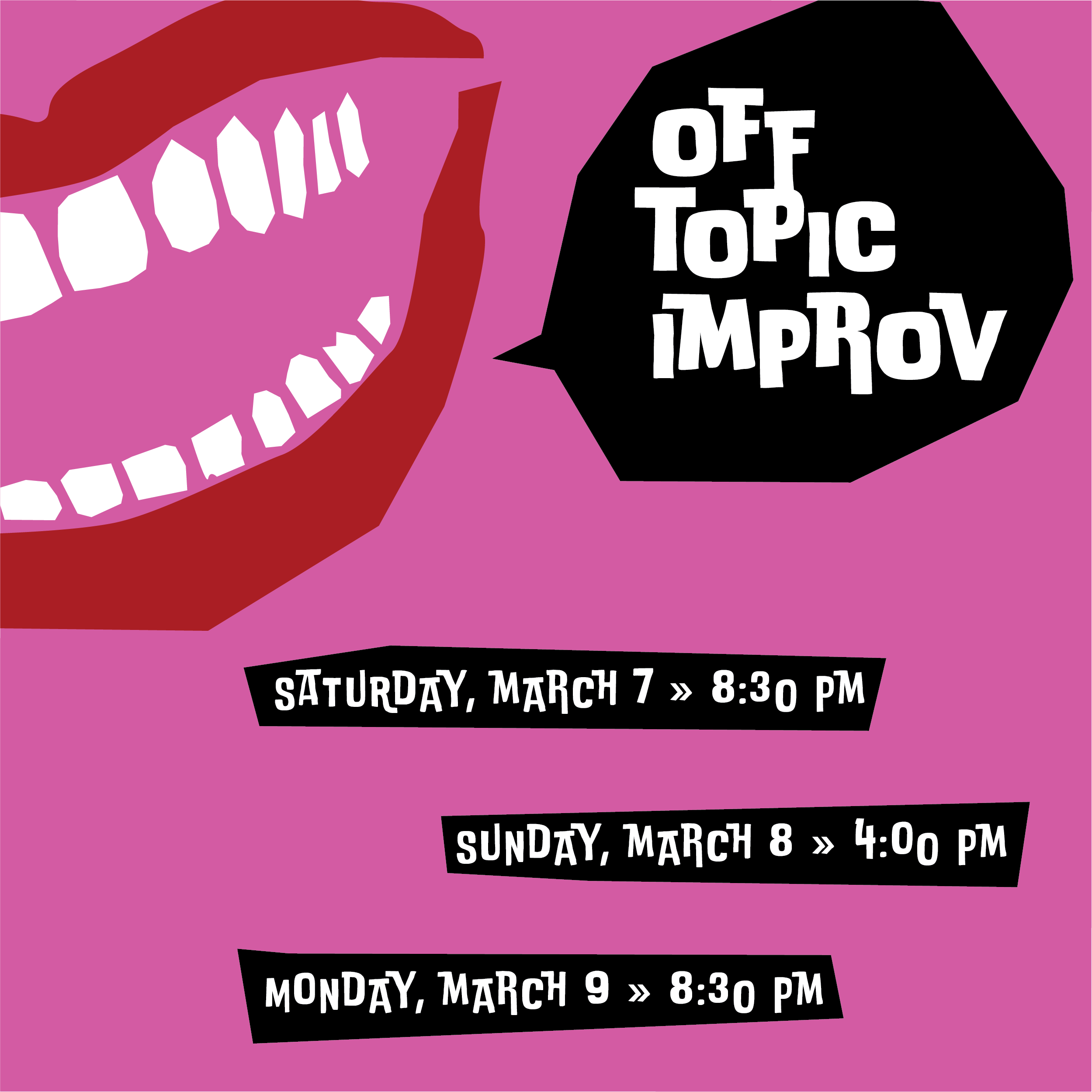 Comedy Festival: Off-Topic Improv