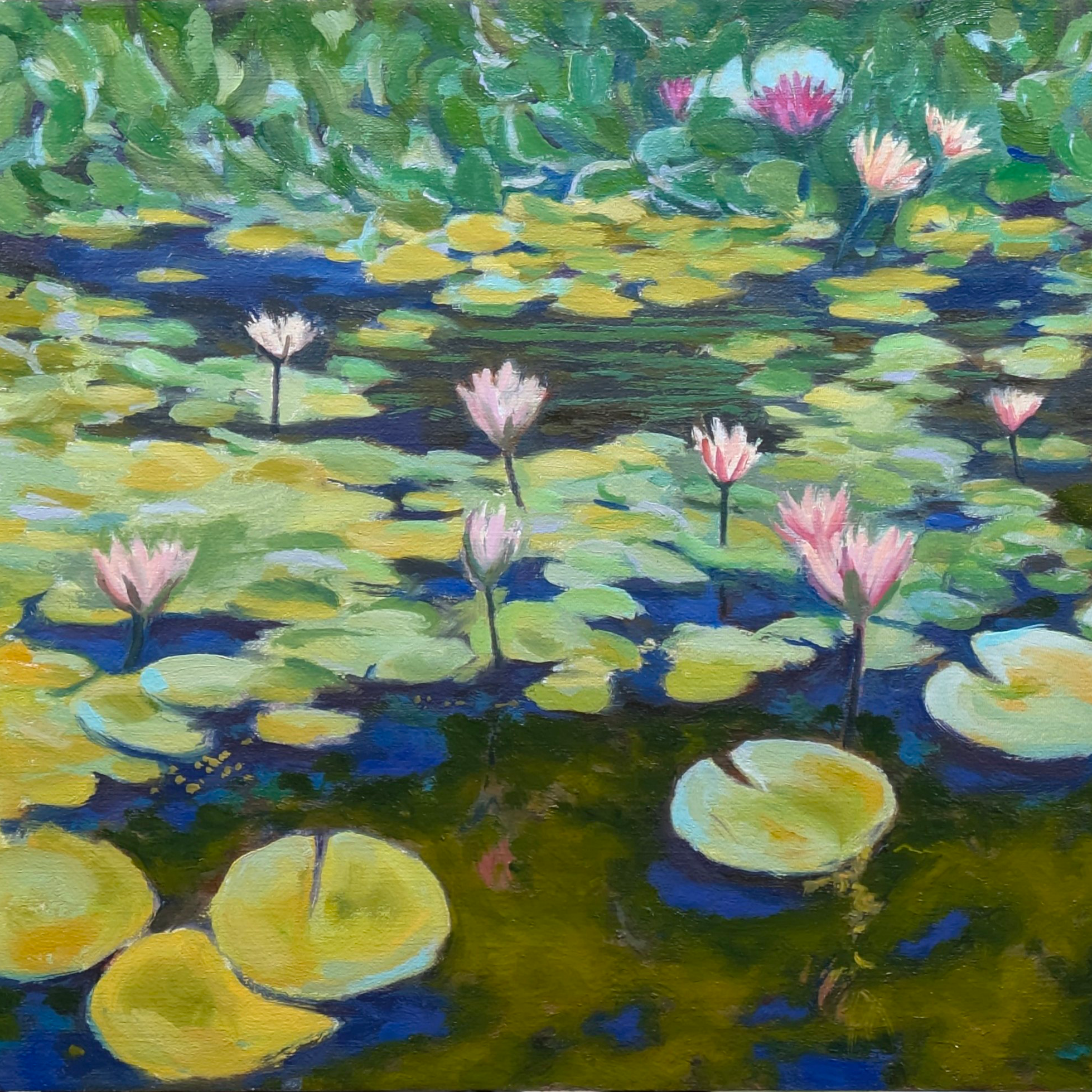 The Chromatic Voice: Oil Painting Journey Exploring Cognitive Depth and Expression