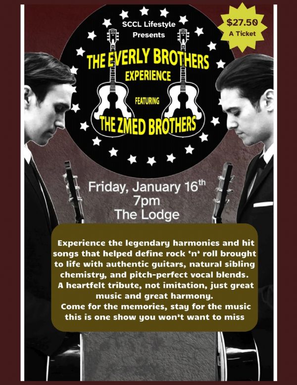 Everly Brothers Experience- Featuring The Zmed Brothers