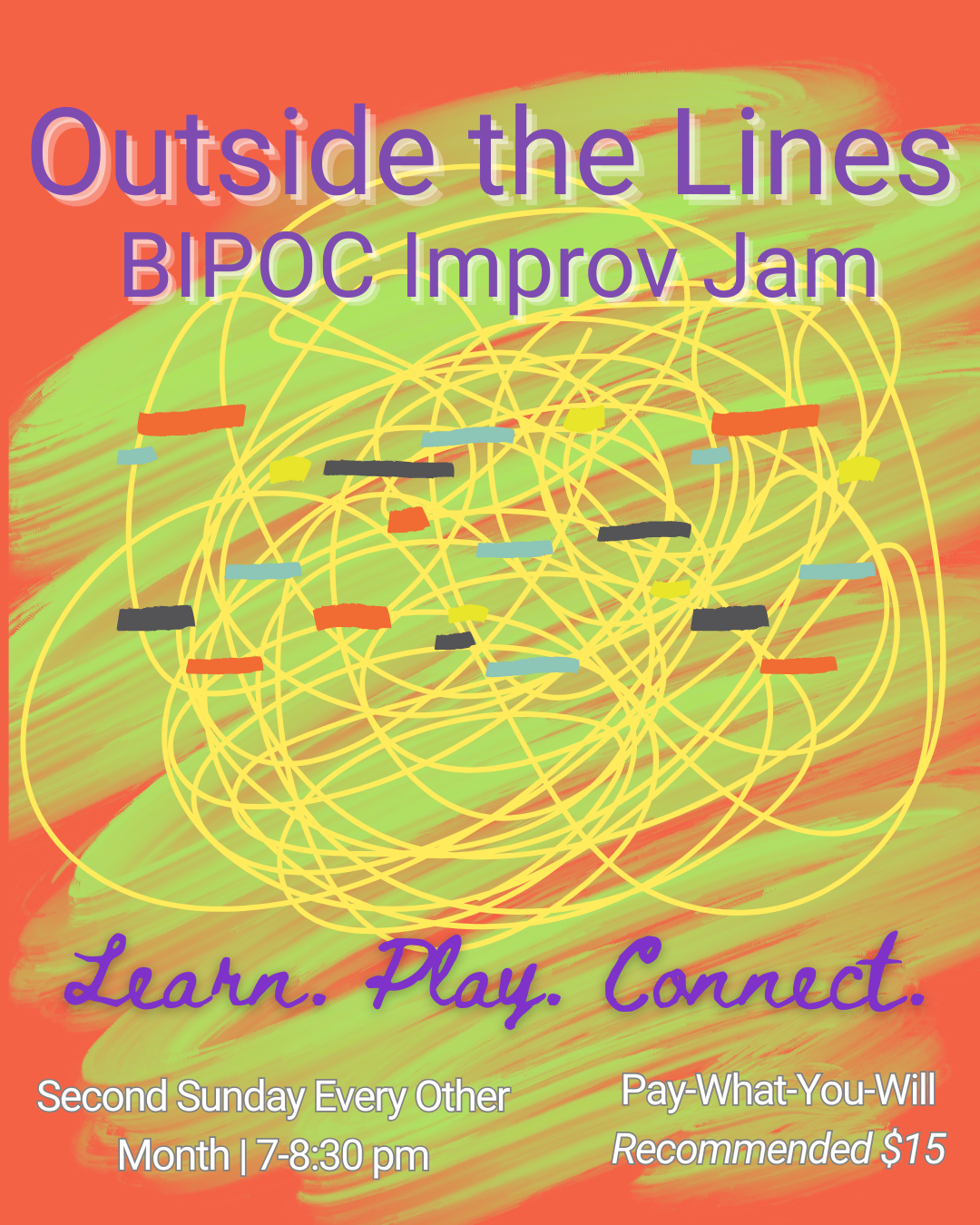 Outside the Lines: BIPOC Improv Jam