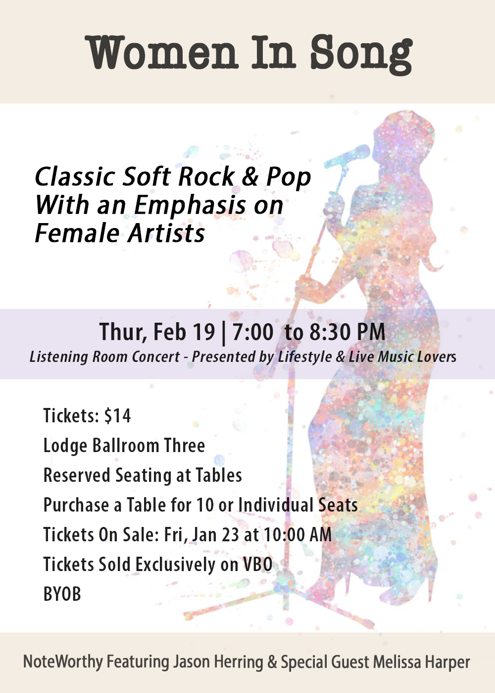 Live Music Lovers: The Listening Room (February)