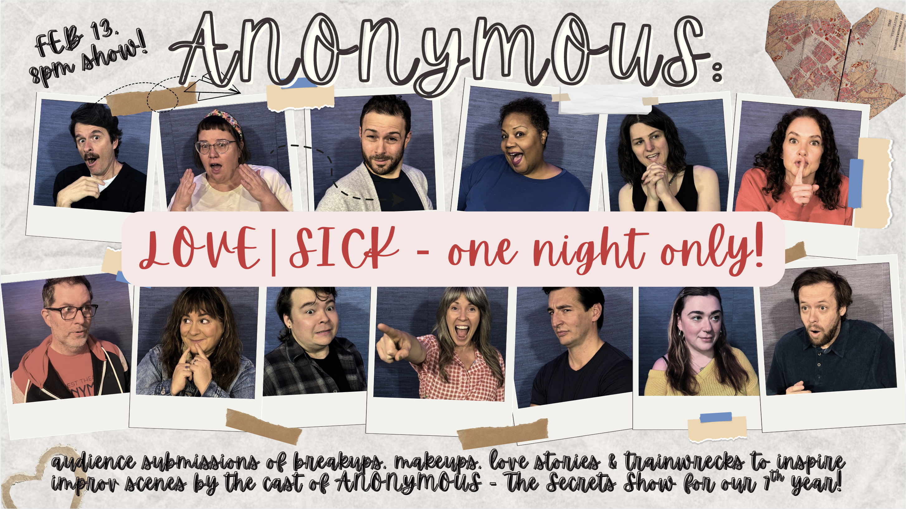 ANONYMOUS: LOVESICK - the Secrets show!