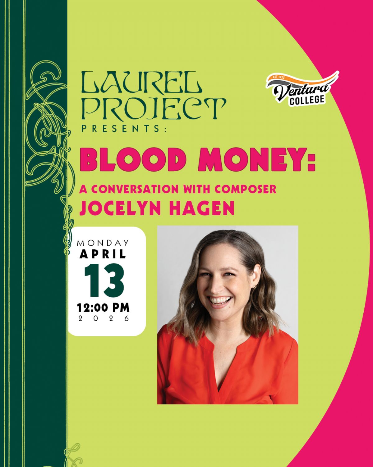 VCPA // The Laurel Project presents: Artist TBA