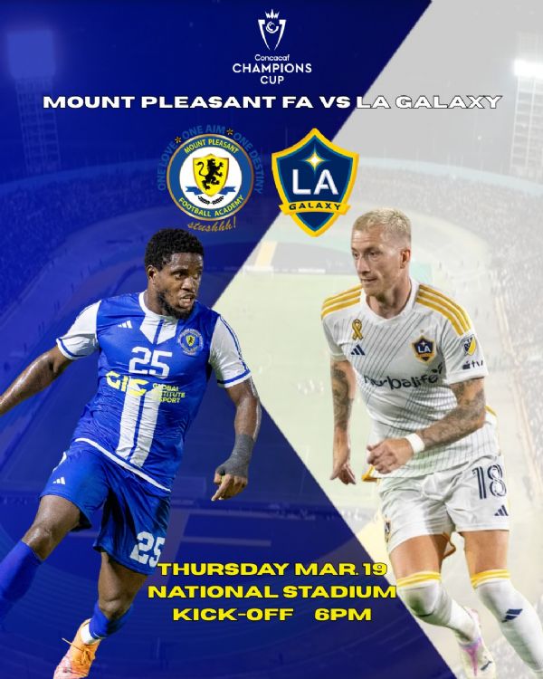 CONCACAF CHAMPIONS CUP - Mount Pleasant FA vs LA Galaxy
