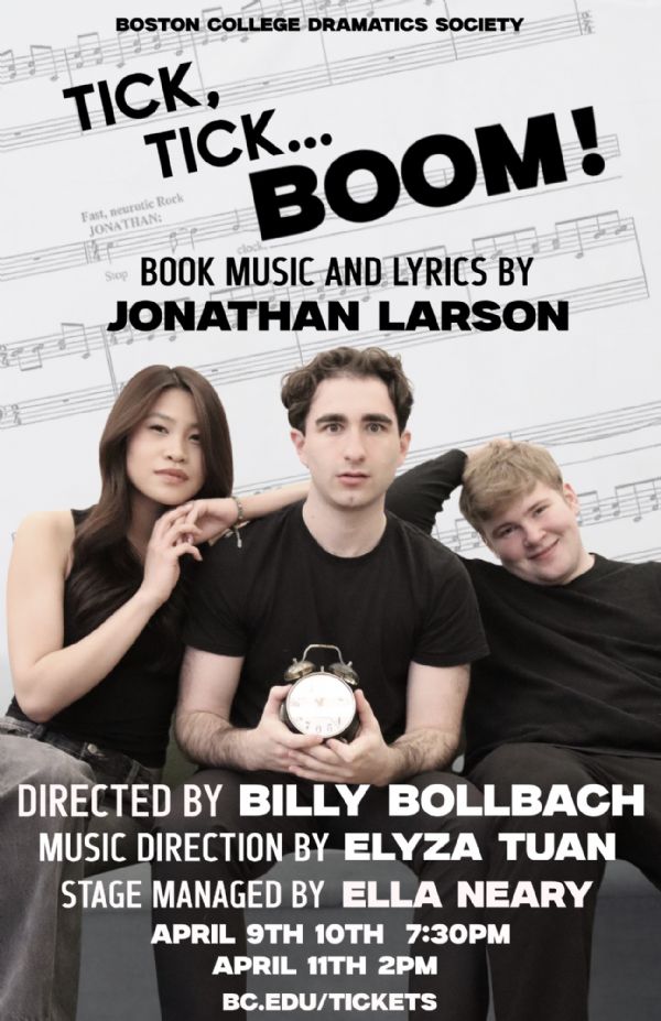 Boston College Dramatics Society presents: tick, tick...BOOM!