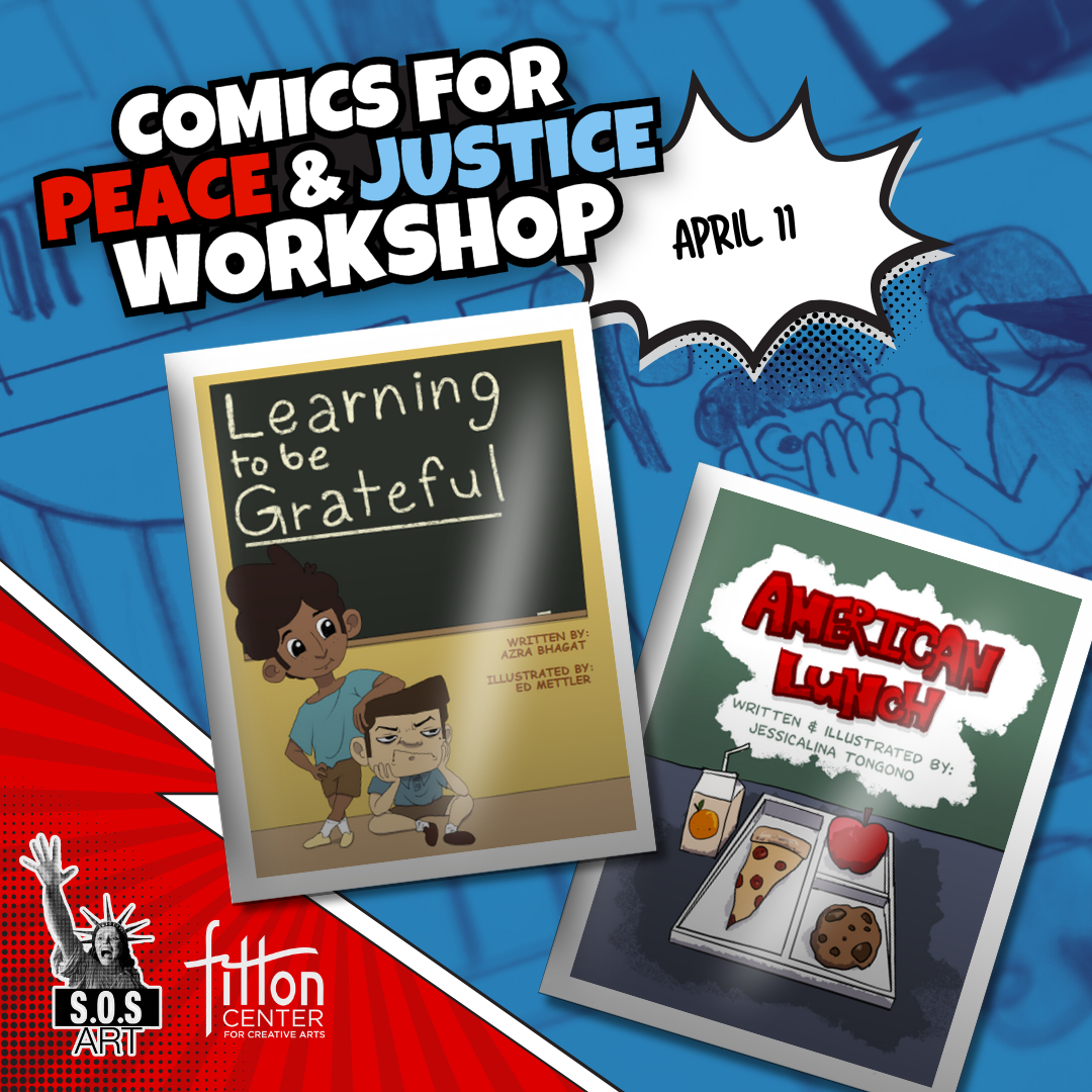 Comics for Peace & Justice Workshop - April 11