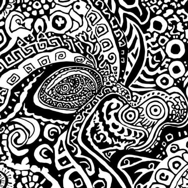 Week 8: Summer Camp • Neurographic Art - Creative Flow, Ages 12-15+, (9:00am-12:00pm) 07/20/26 - 07/24/26