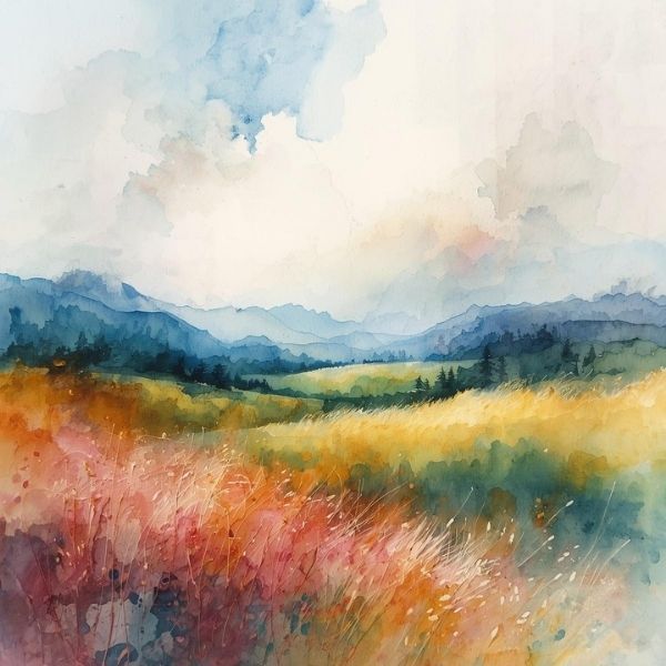 Week 8: Summer Camp • Watercolor Wonders, Ages 12-15+, (1:00pm-4:00pm) 07/20/26 - 07/24/26