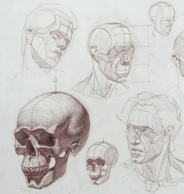 Intro to Portraiture Drawing, R. HYSHMERI, 8/10/26 - 8/31/26