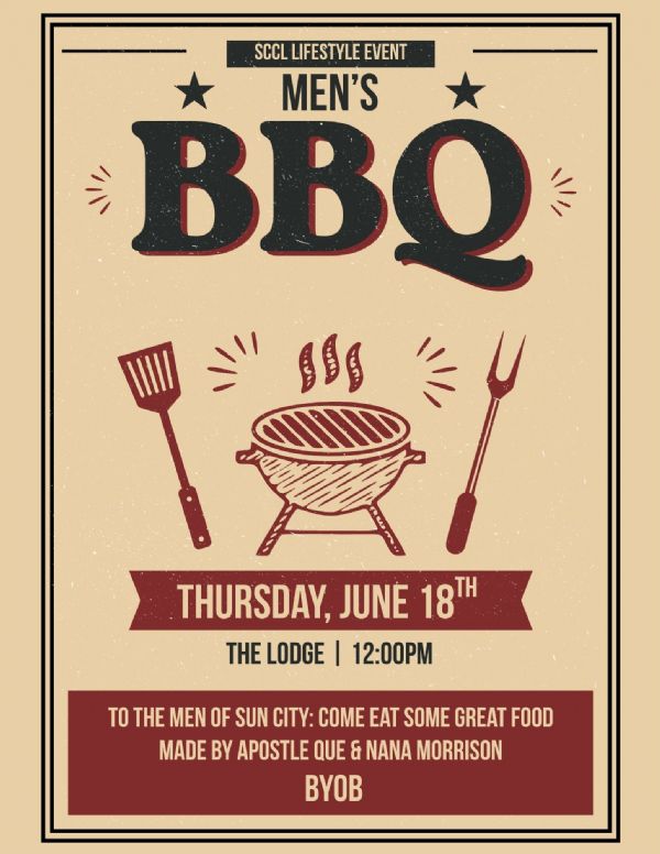 Men`s BBQ