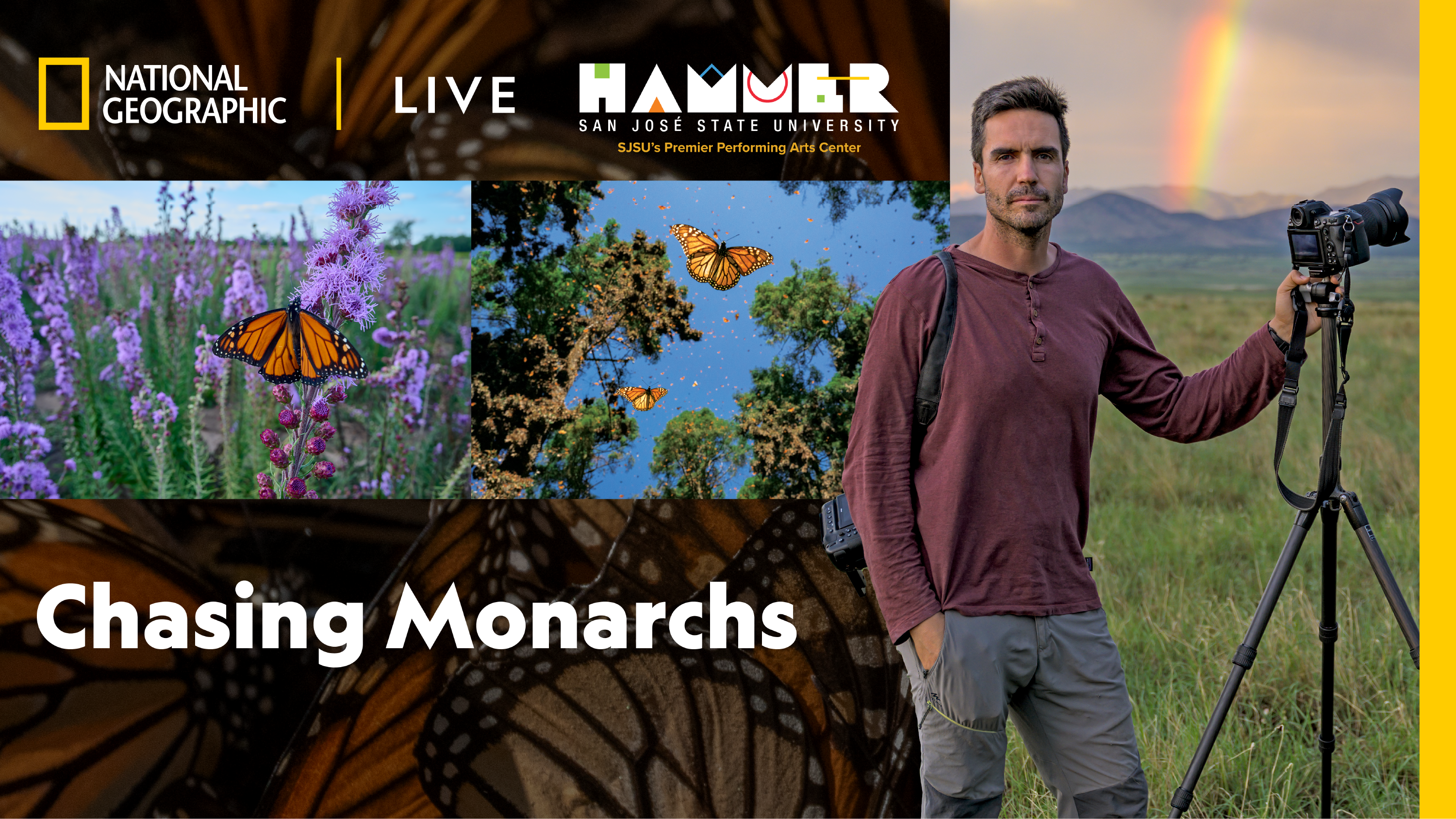Hammer Presents National Geographic Live: Chasing Monarchs at Hammer Theatre Center