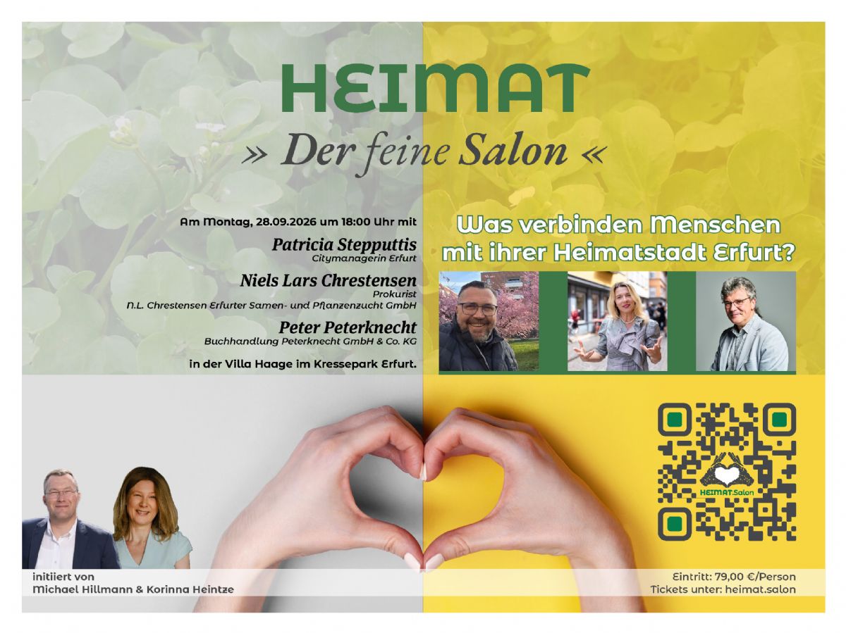 Heimat: Der feine Salon mit Patricia Stepputtis, Niels Lars Chrestensen und  Peter Peterknecht