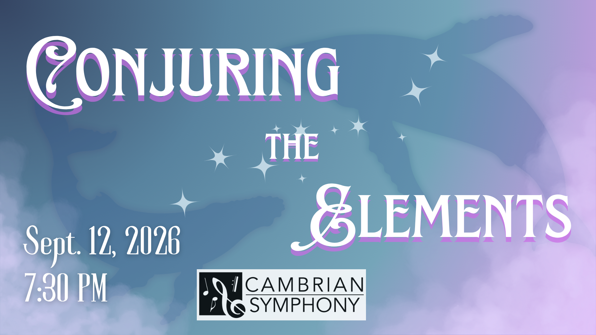 Cambrian Symphony presents Conjuring the Elements at Hammer Theatre Center