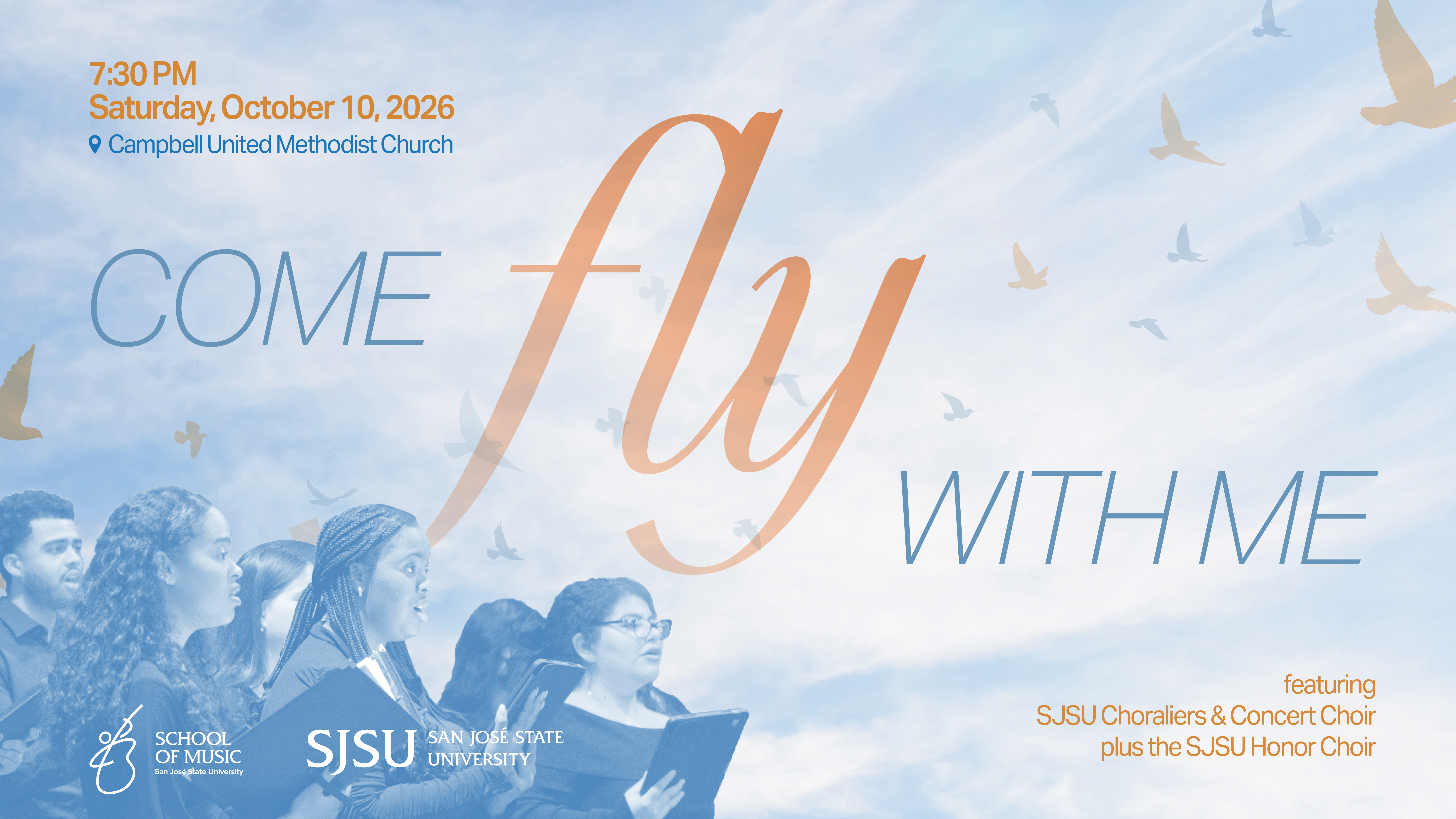 SJSU Music presents SJSU Choirs: Fall Debut Choral Concert at Campbell United Methodist Church