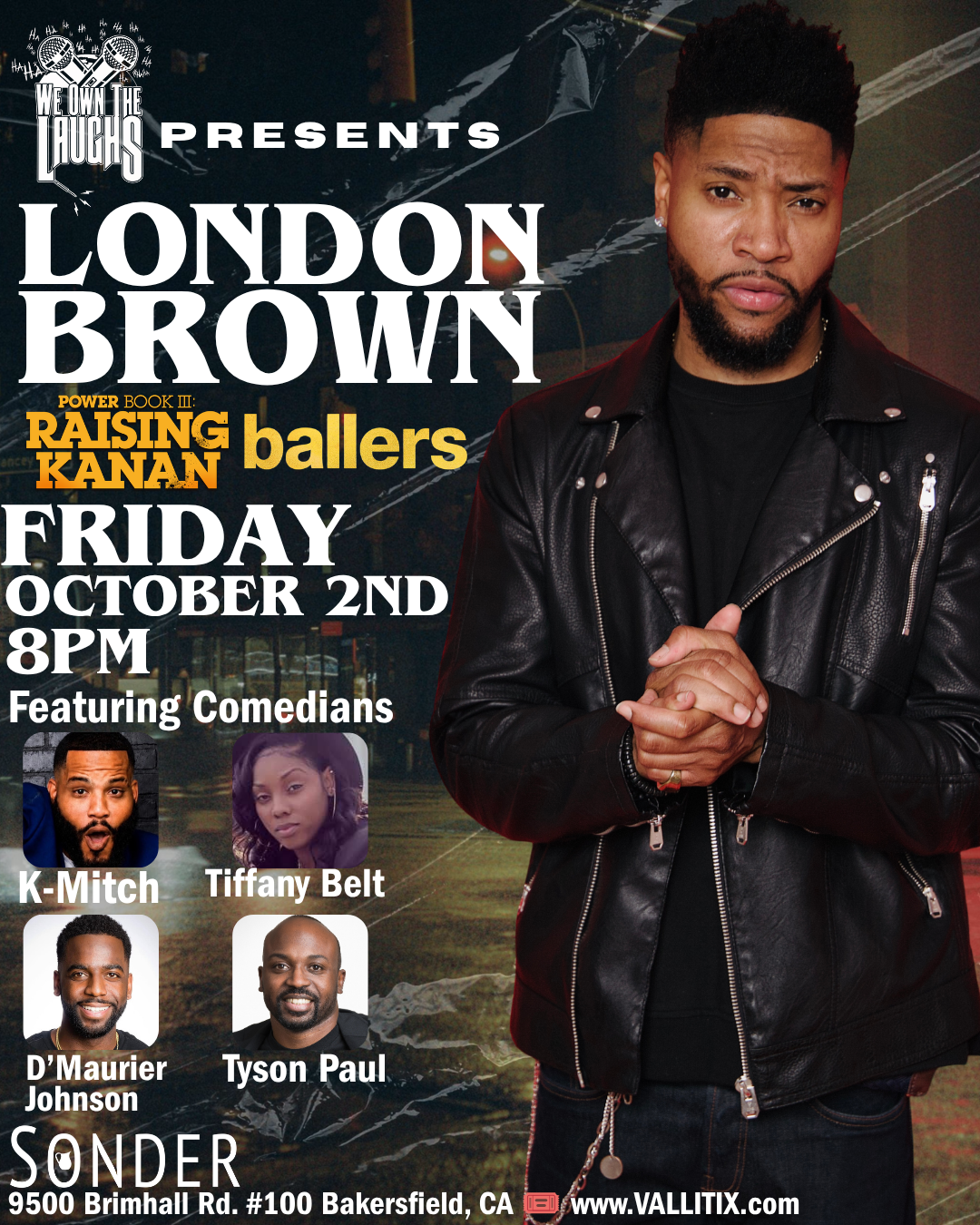 Sonder Live - London Brown