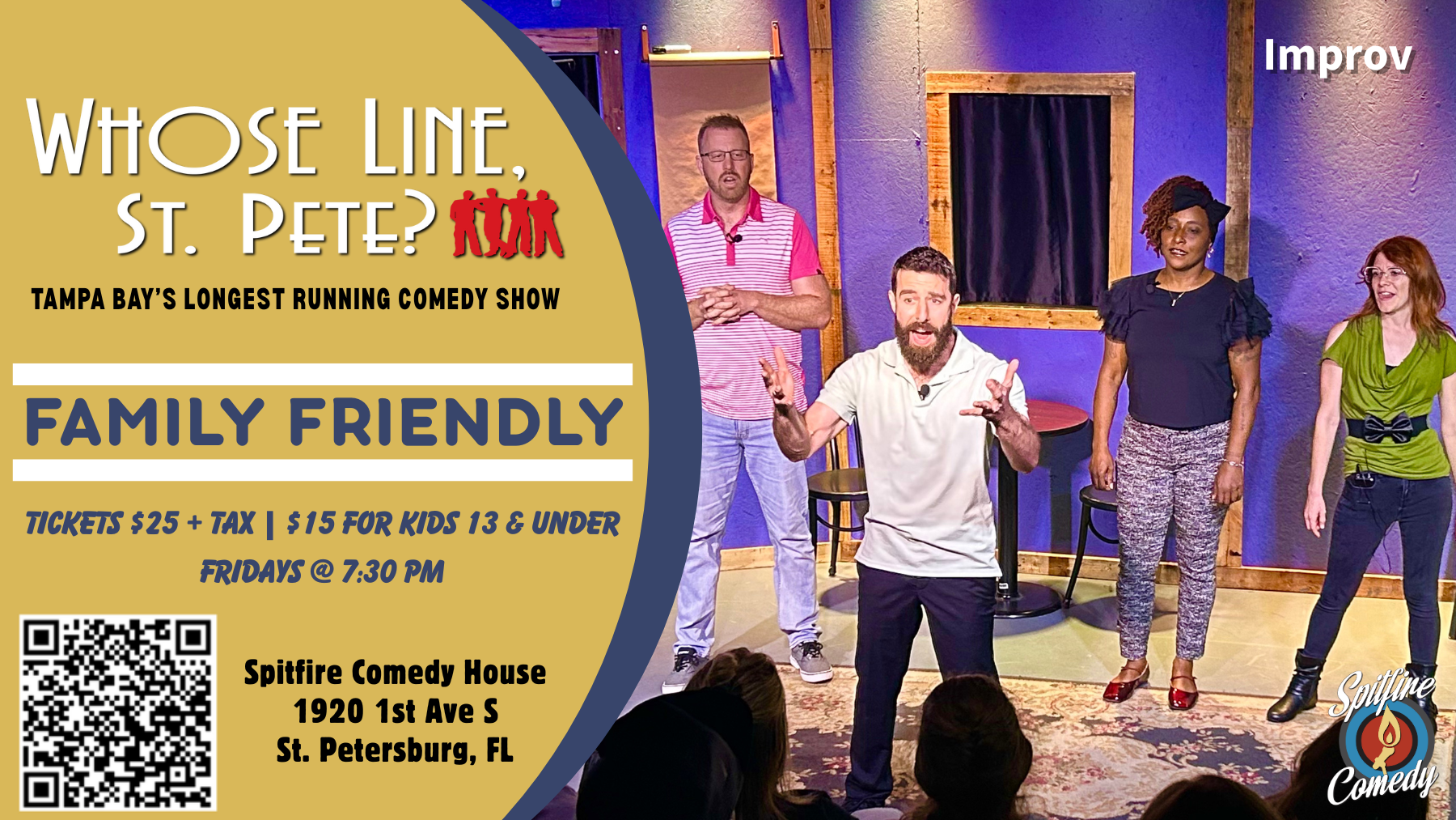 Whose Line St Pete Friday - Family Friendly