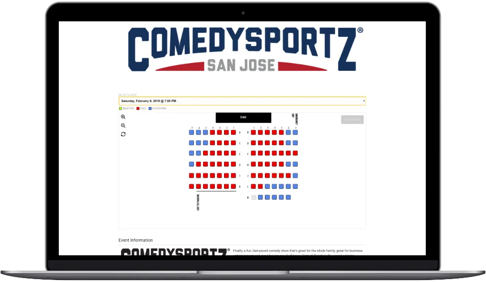 CSz Seat Map