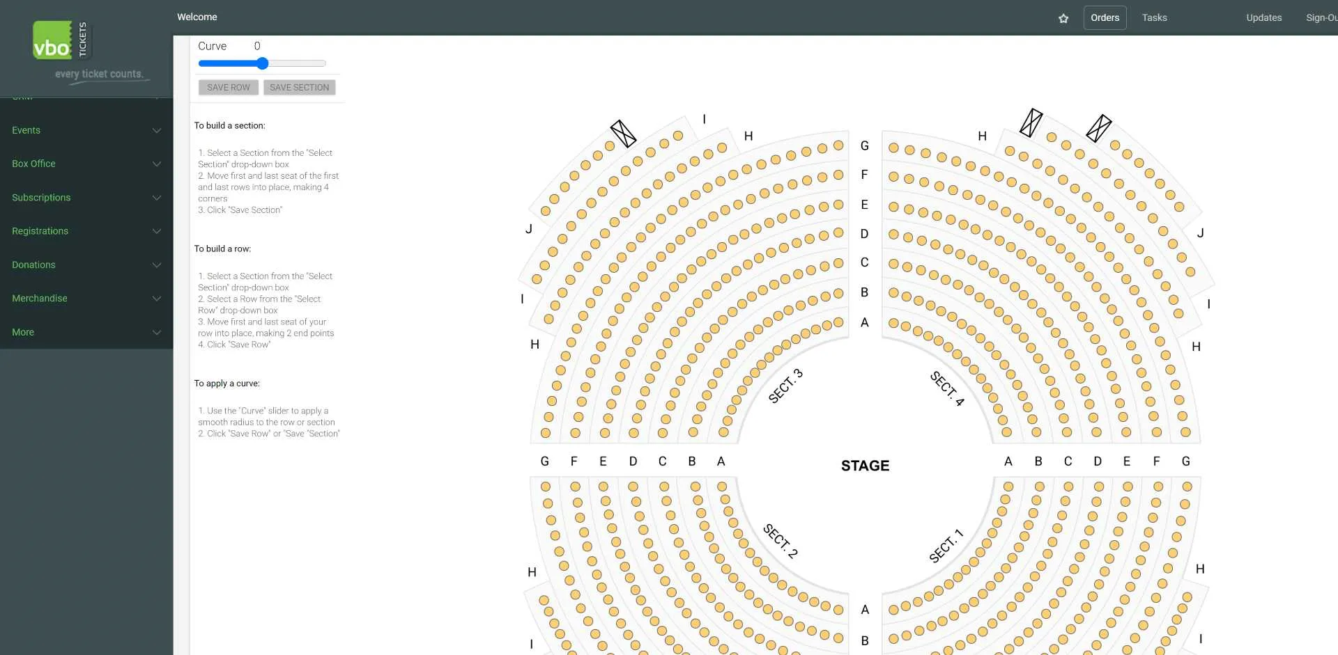 build circular maps